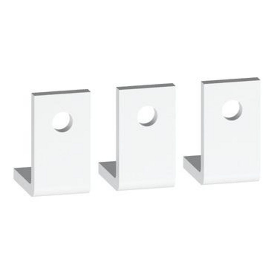 L-aansluitvlag achter LC1G265-500 3P TeSys Giga