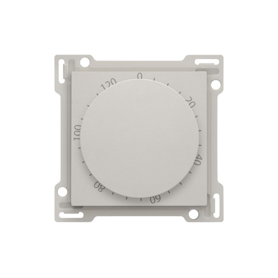 Afwerkingsset voor timer regelbaar tot 120 min. light grey