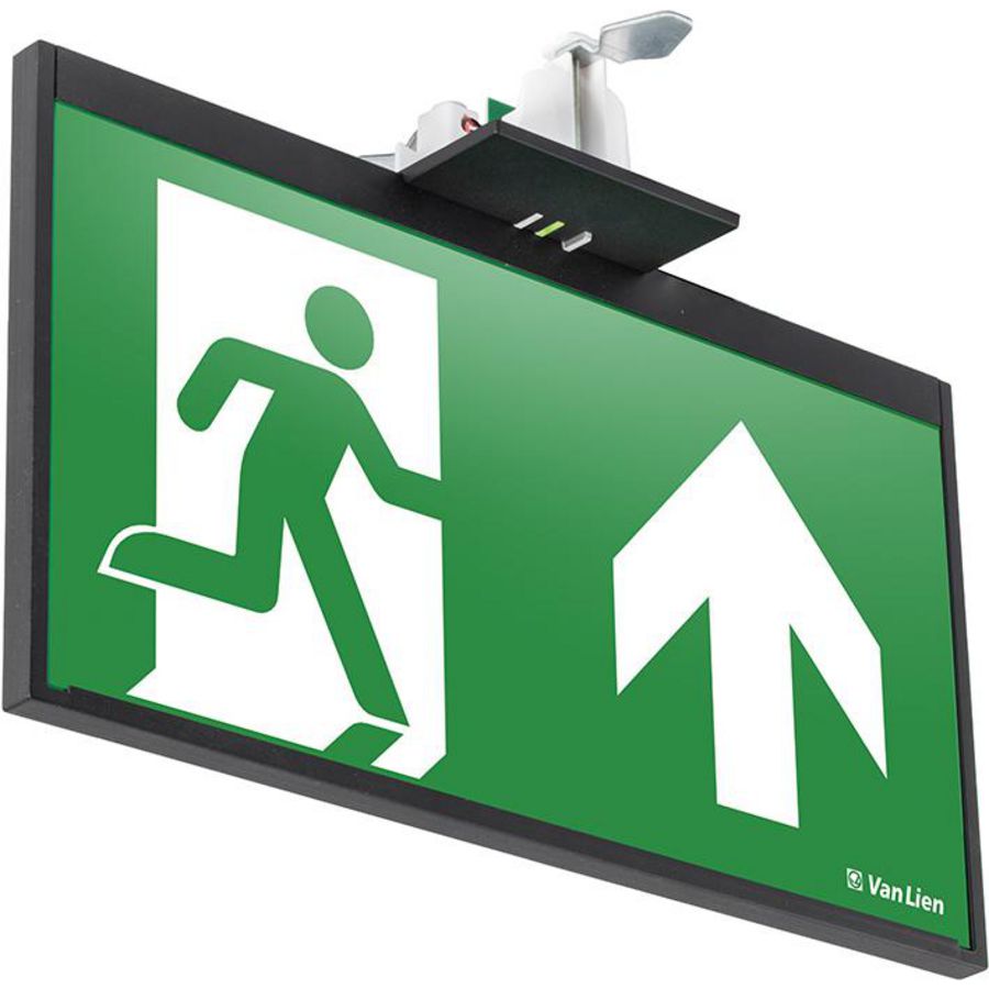 Decentraal 4W zwart continu inbouw 32m. led armatuur