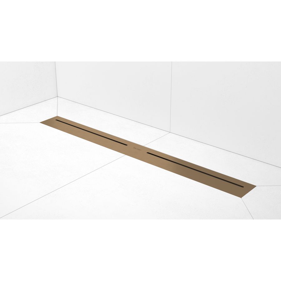 Douchegoot PureFlow Dryphon 80cm Brushed bronze