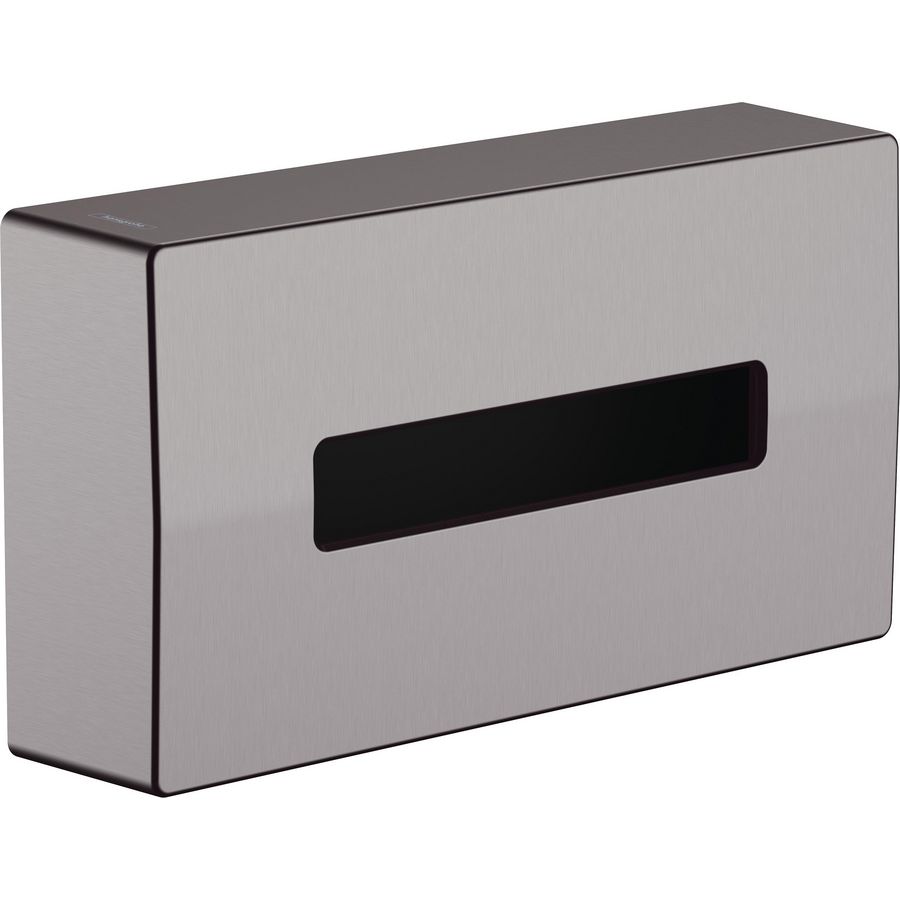 AddStoris box voor make-up doekjes brushed black chrome