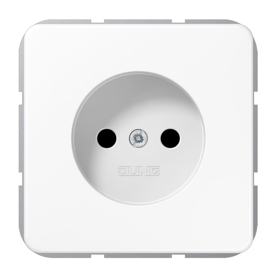 Wandcontactdoos zonder beschermingscontact 16 A 250V