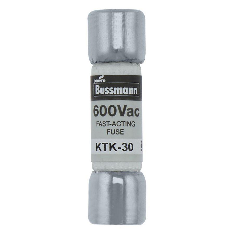 Zekering laagspanning 0.125A AC 600V 10x38mm UL VVE=10