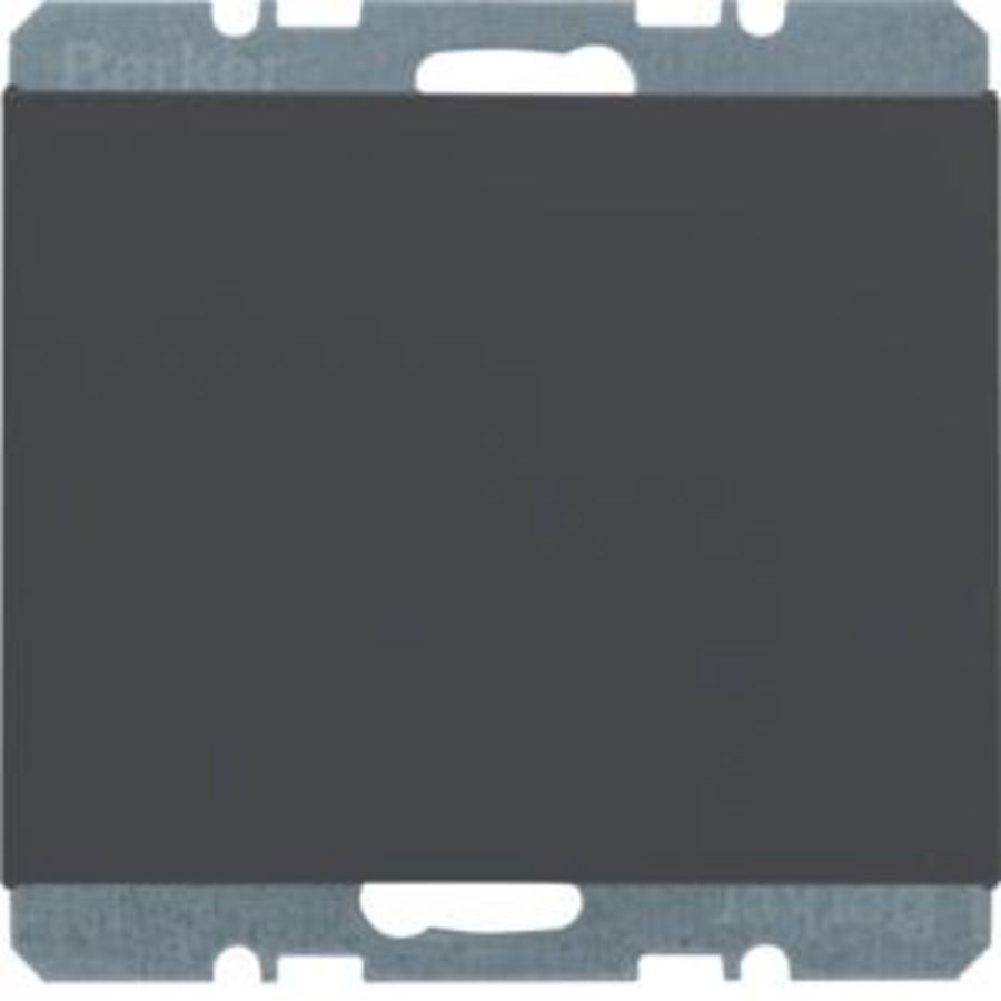 Blindpl. zonder spreidkl. berker K.1/K.5 antraciet