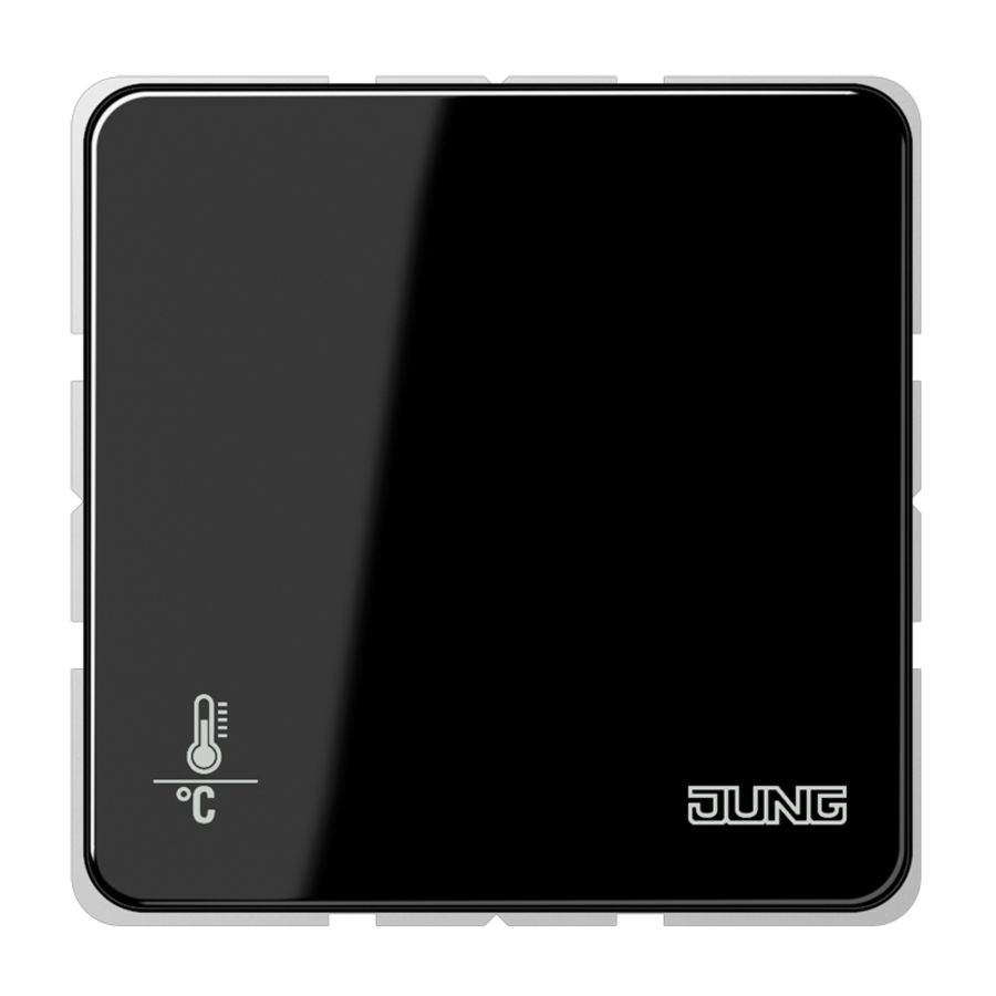 Objectregelaar + 4 bin CD zwart KNX