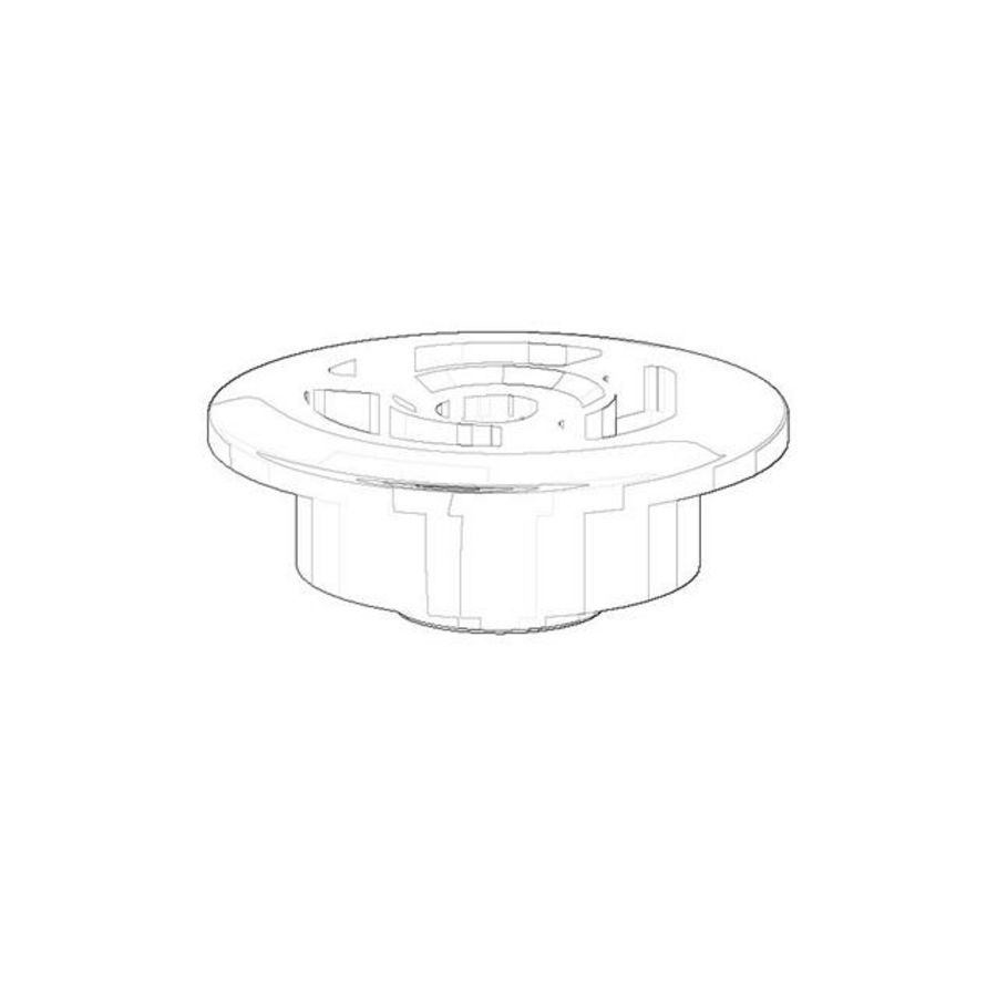 Rozet v. overloop Champagne (22kt Goud)