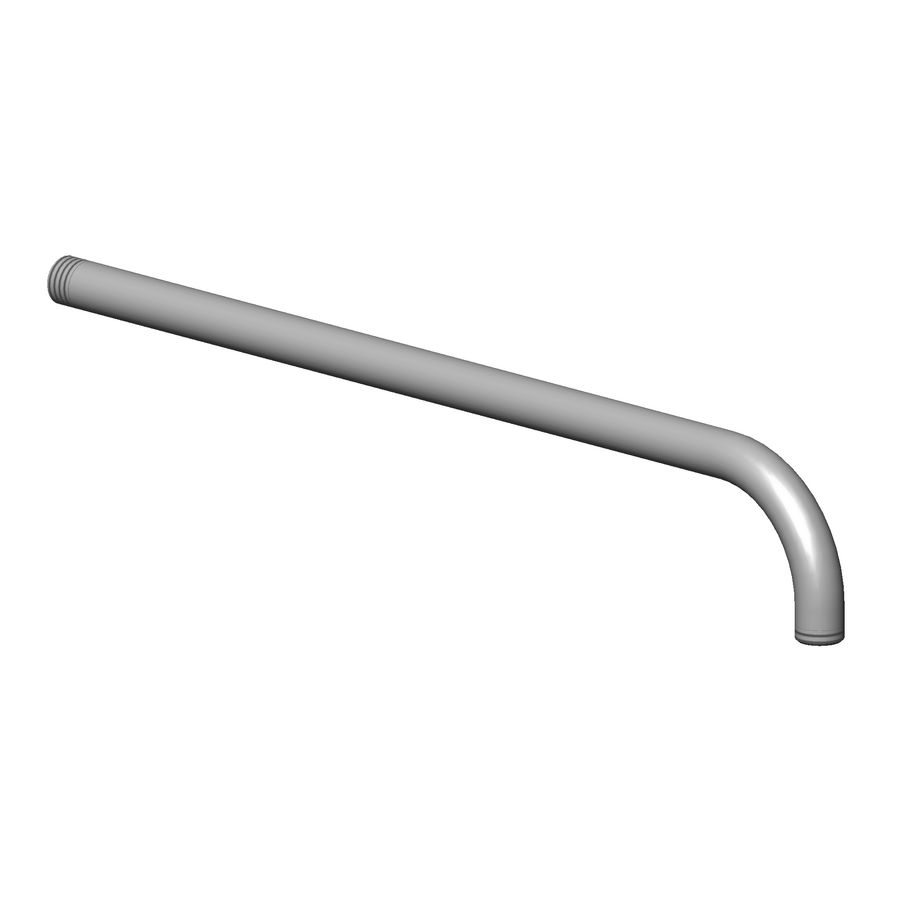 Aansluiting 1/2 21X450mm-BG