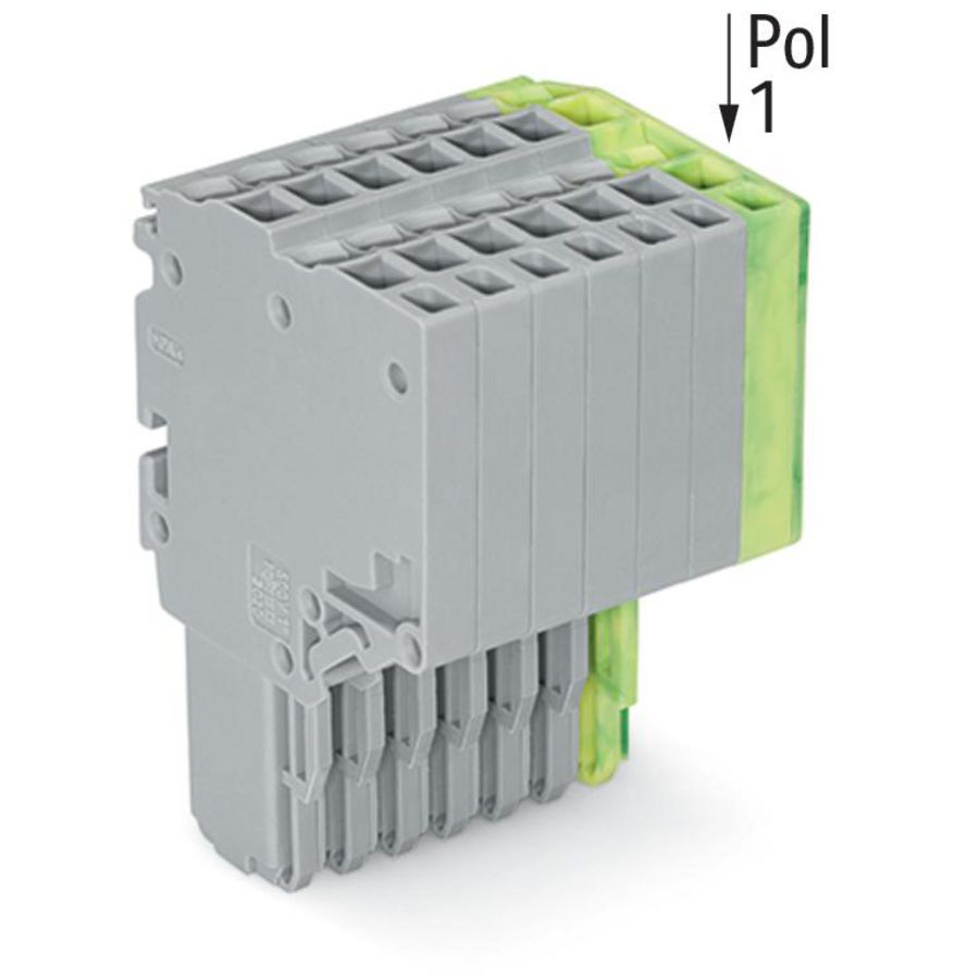 2-draads FE steker 1,5mm² 2020-207/000-036 VVE=25