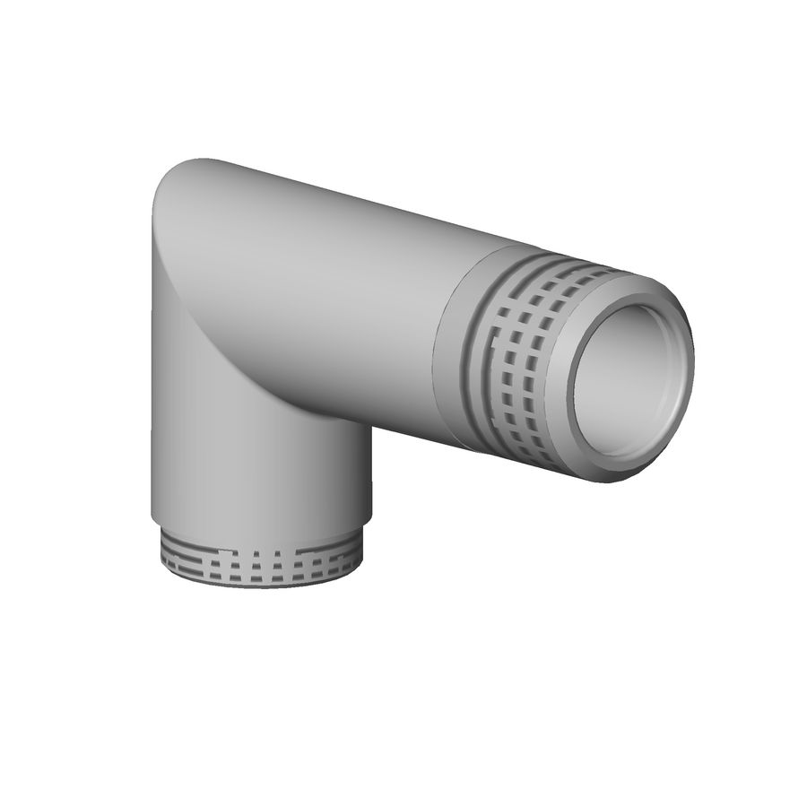 Aansluiting 1/2 22X63X34mm-BG