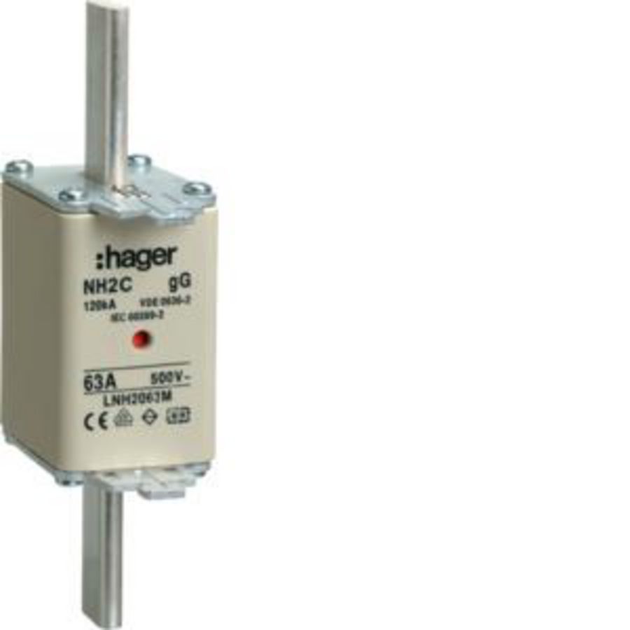 Mespatroon NH2C 63A 500V gG combimelder VVE=3