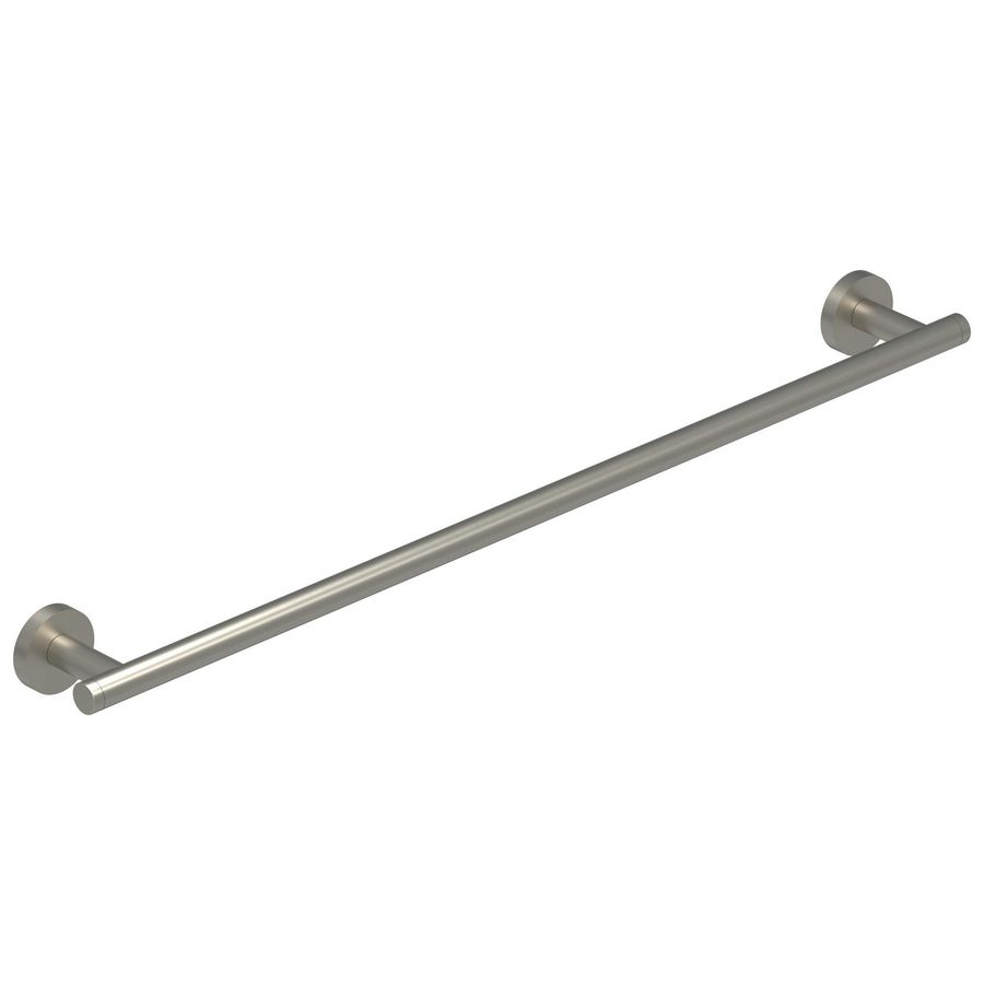 Wandhanddoekrek 60cm enkel geborsteld nickel