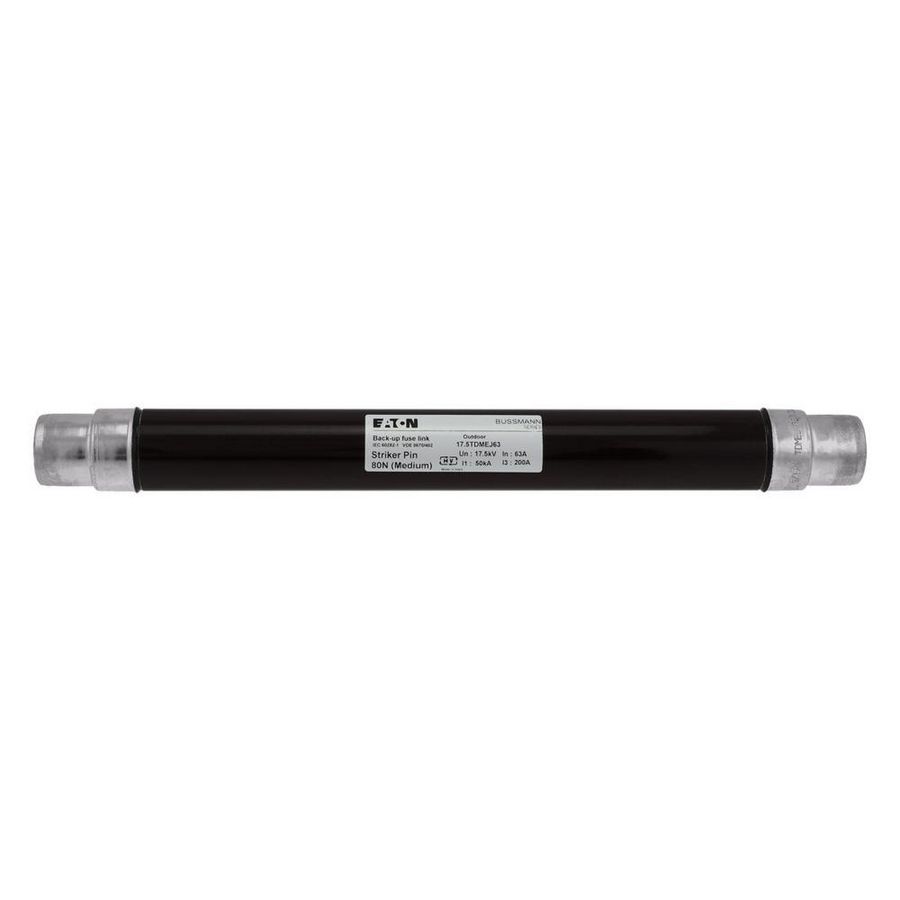 Zekering middenspanning 63A AC 17.5 kV 2" 51x442mm back-up