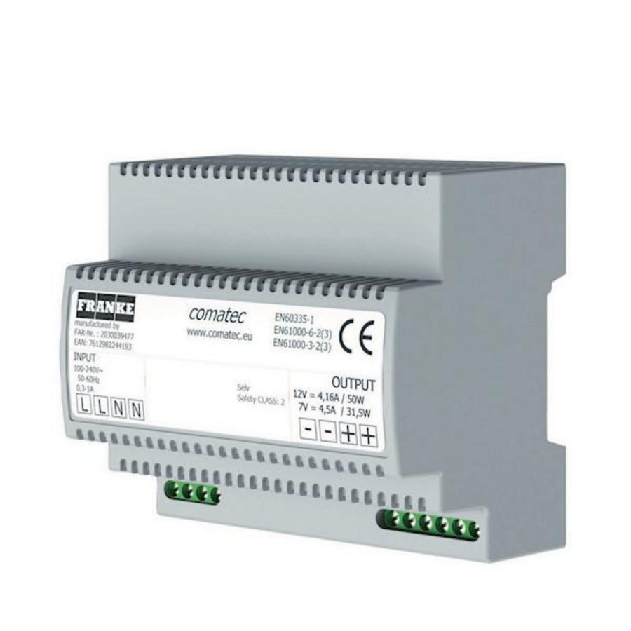 Transformator ACEX9001 240V AC v. centrale voeding 7V/12V DC KWC