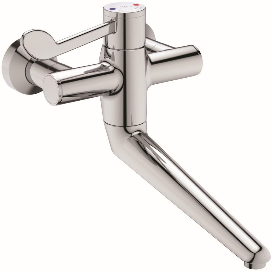 Ceraplus2 therm. wandmengkr.chroom /draaibare uitloop 250mm incl. afsl.s-koppeling