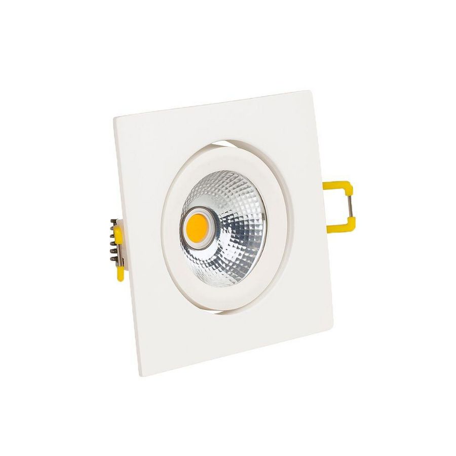 Spot 82x82mm vierkant wit 5/7W 3CCT/DTW