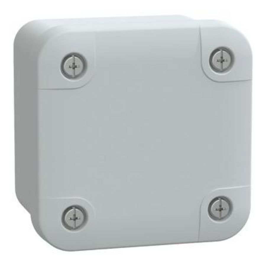 PC kast Int 65x65x45mm Ext 74x74x56mm IP66/IK08 H10 VVE=5