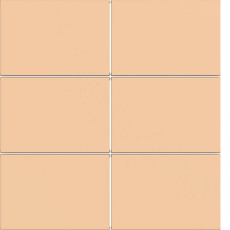 Afdekking KNX taster 6-voudig A.x/C.x petal mat