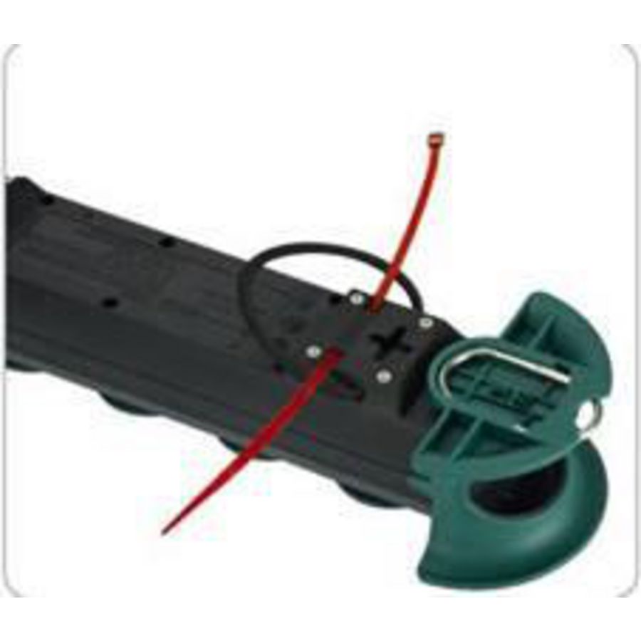 Hook outdoor 4x 230V RA afdekklep groen IP44 4m RA rood zw