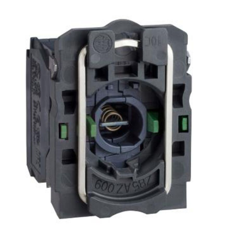 Drukknophouder Verlicht Ø22mm BA9S 2NO Harmony XB5