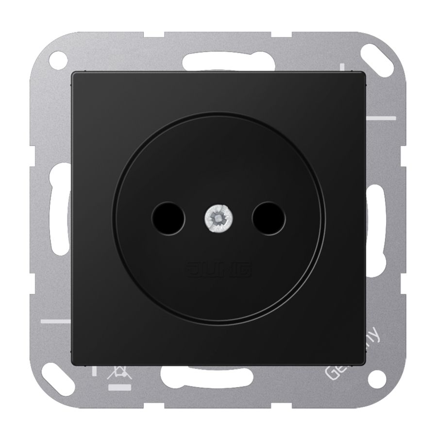 Wandcontactdoos zonder beschermingscontact 16 A 250V