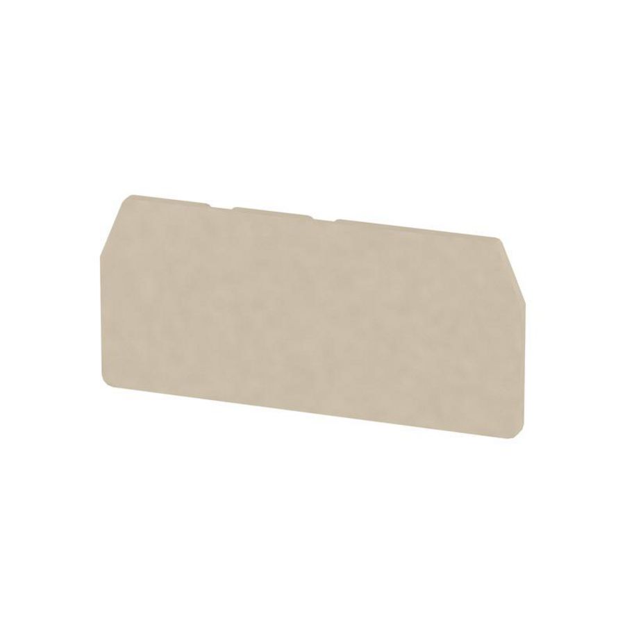 Afsluit- eindplaat (terminal) h:63.5mm b:2mm, VVE=20