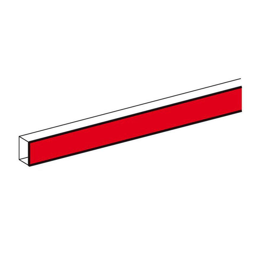 Lengte a 2m. Deksel Aluminium 65mm DLP VVE=16