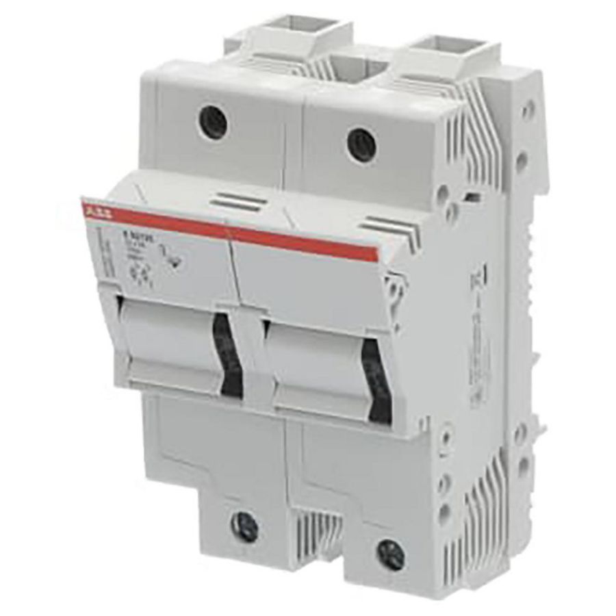 Zekeringhouder voor 22 x 58mm zekeringen 2p max 100A