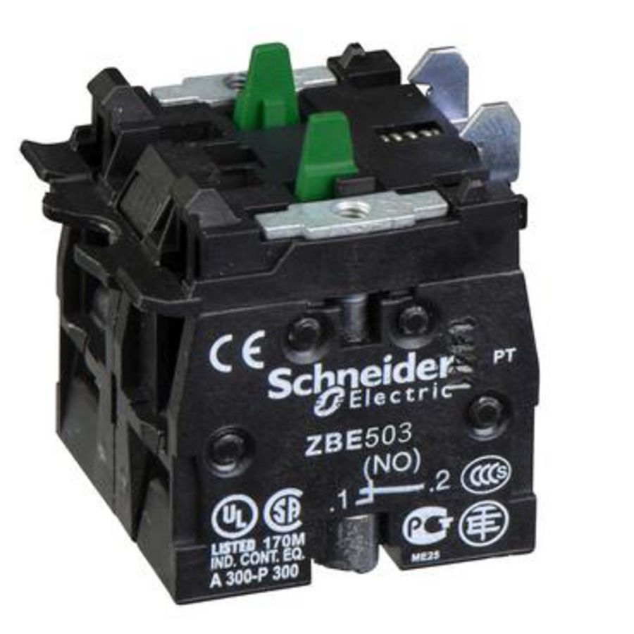 double contact block"s for head 22 2NO screw clamp terminal