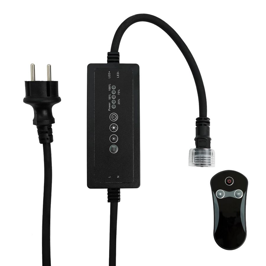 Dimmerkit voor LED Ropes RoBust Plus + Afstandsbediening