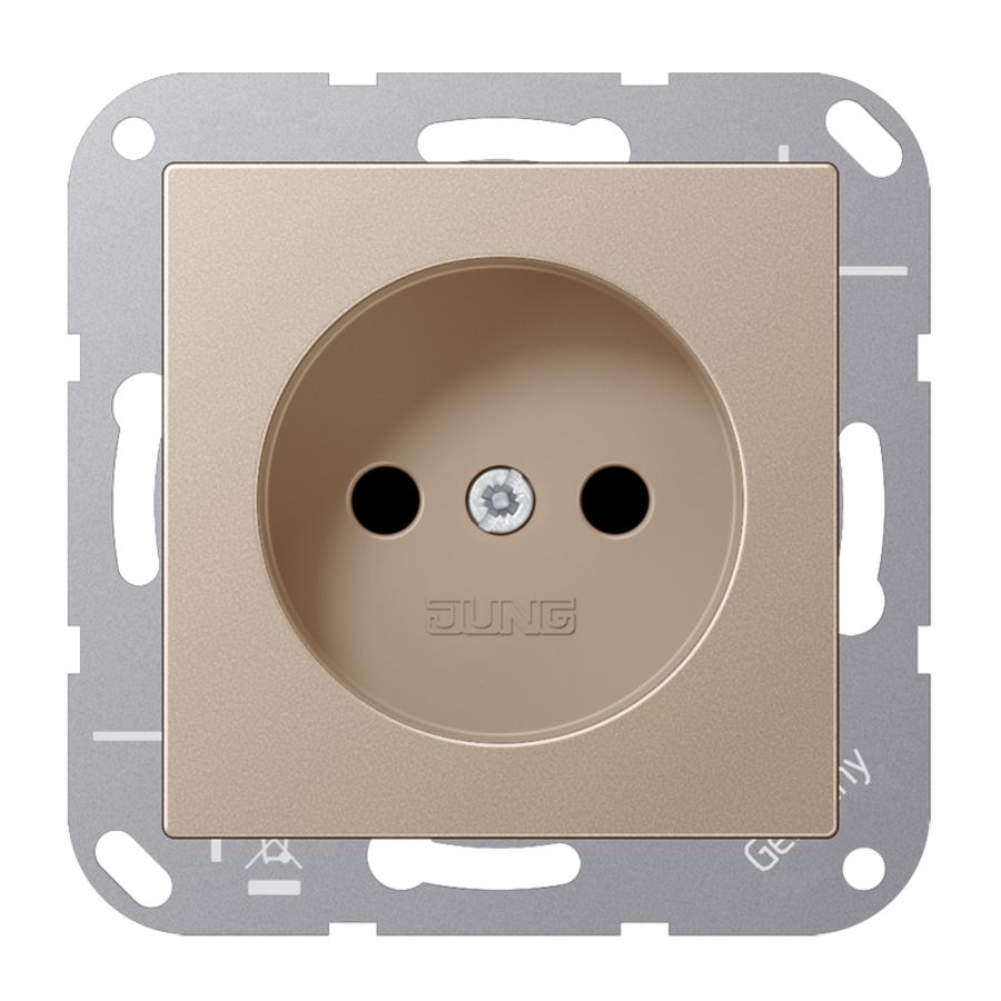 Wandcontactdoos zonder beschermingscontact 16 A 250V