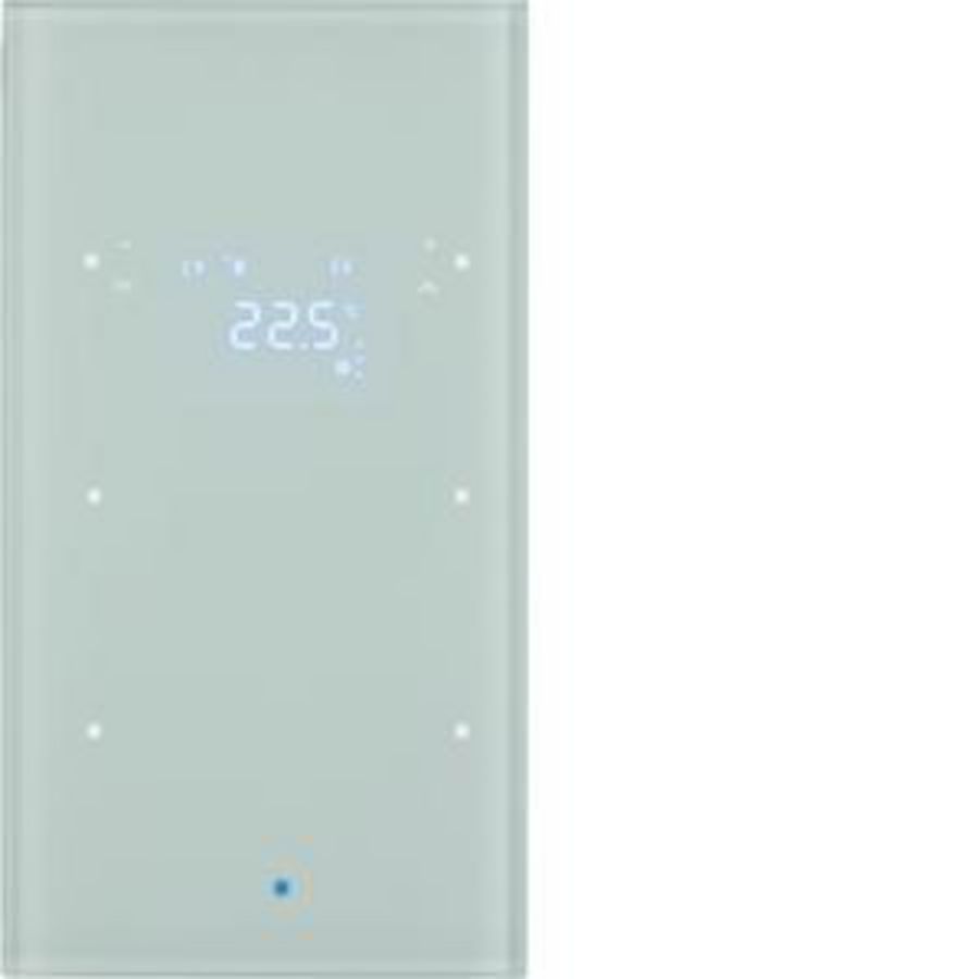 Tastsensor KNX-touch met therm. 2-v berker TS Sensor glas