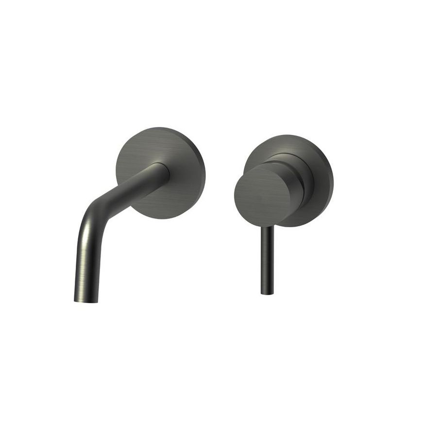 Inbouw wastafelmengkraan LIGHT+uitloop 175mm 2roz. diam.70 LIG006NKNSP70