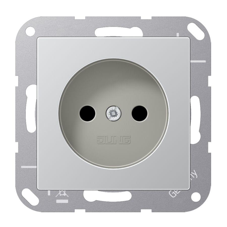 Wandcontactdoos zonder beschermingscontact 16 A 250V
