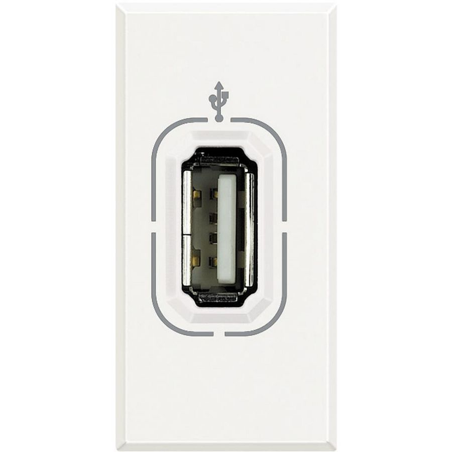 USB 1 module Axolute White