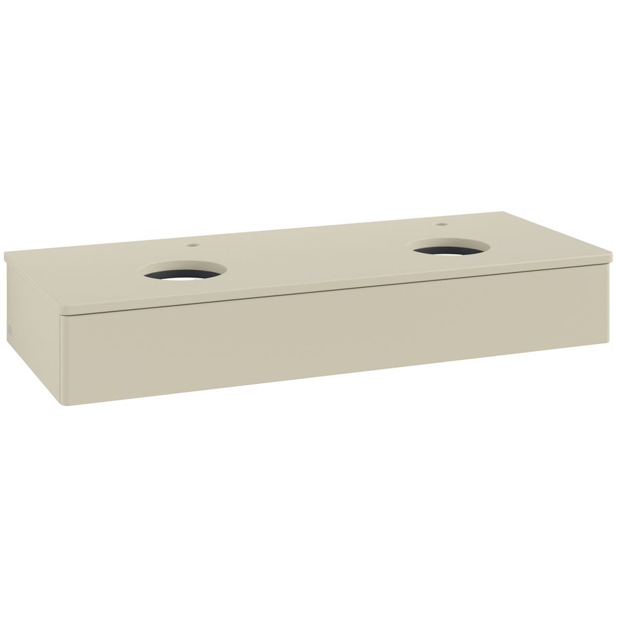 Wastafelonderkast Antao 1200x190x500mm S.Grey Matt Lacquer L13050HJ