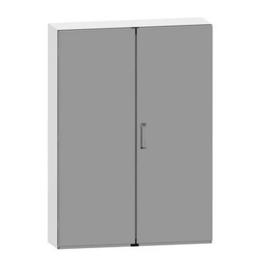Kast 1400x1000x300mm Scotch Brite 304L RVS monoblok SMX