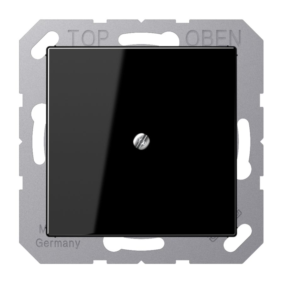 Afdekking A500 zwart slagv.v.kabelinvoer