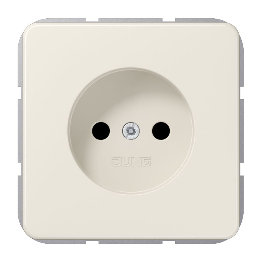 Wandcontactdoos zonder beschermingscontact 16 A 250V