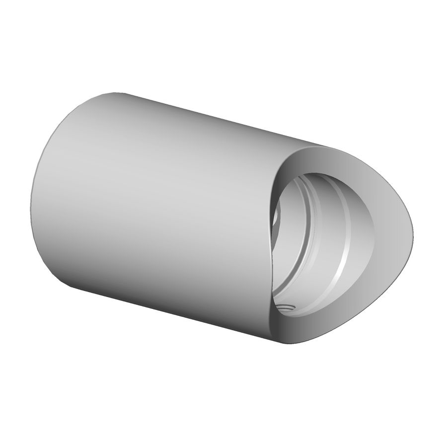 Aansluiting 40X68mm-BG