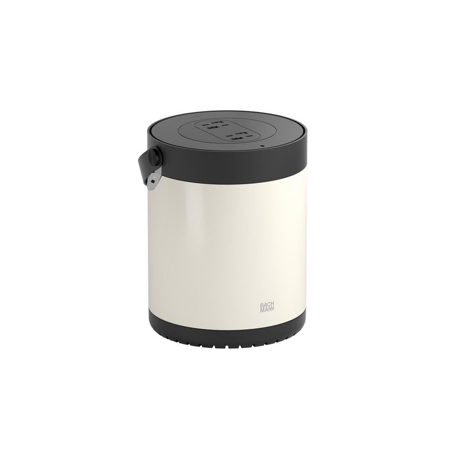 MOV:E 4x USB A/C chrgr slotadapter wit zwart