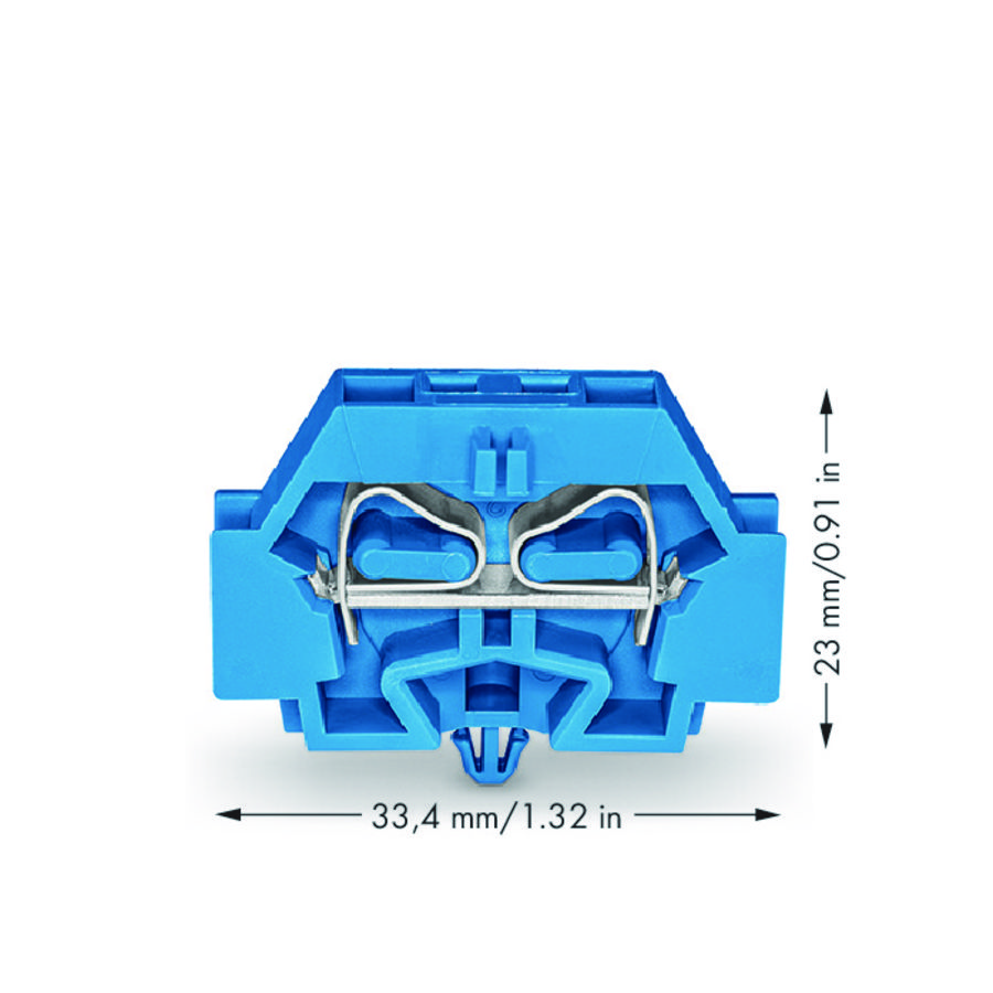 2-draads klem z. drukknop Ex i 262-314 VVE=50