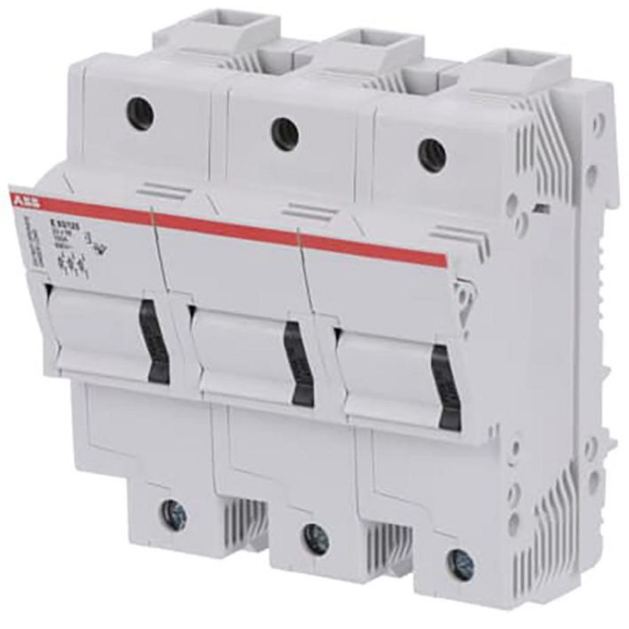 Zekeringhouder voor 22 x 58mm zekeringen 3p max 100A
