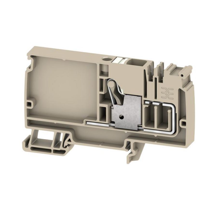 Doorvoer klem p.PUSH IN beige d.beige 10mm² 57 VVE=20