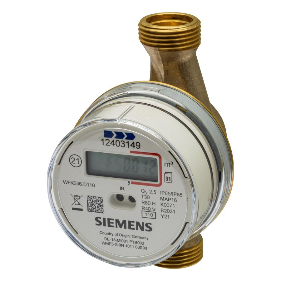 WFK636.E130 - Koud watermtr 4 m3/h