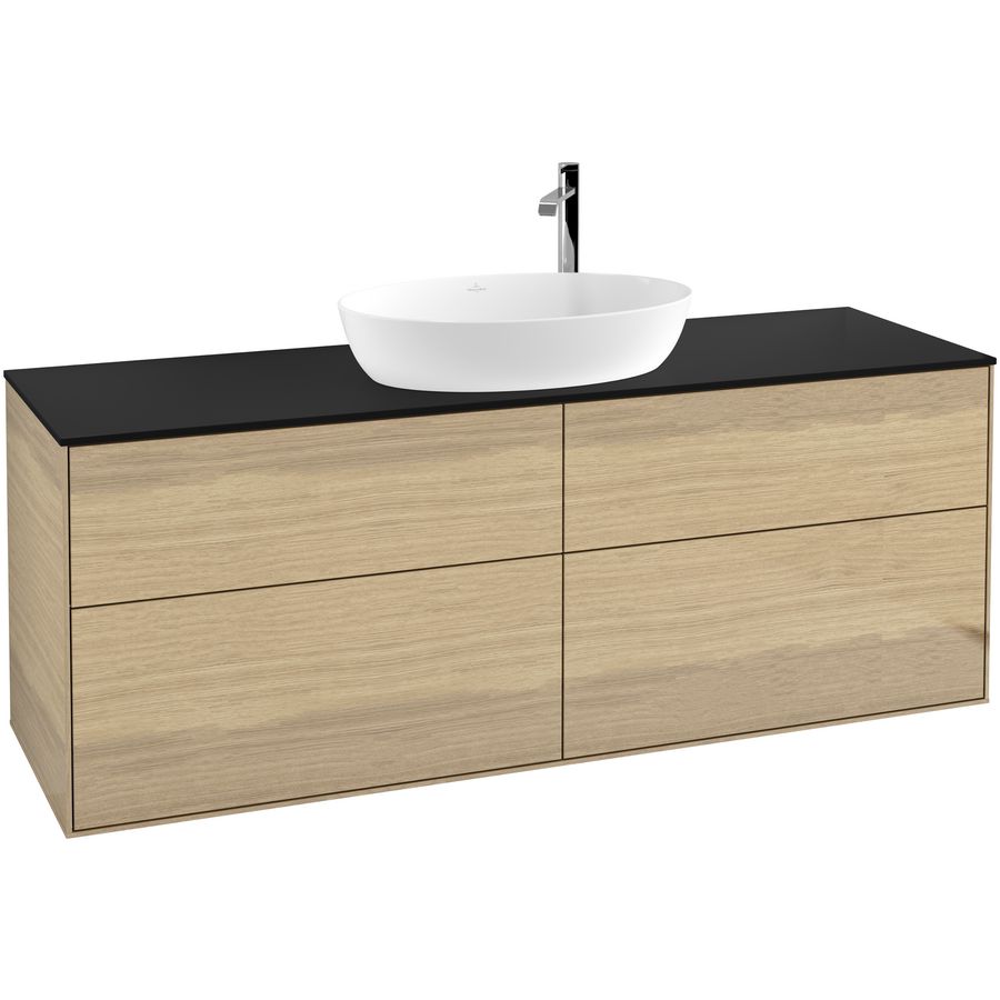 Wastafelonderkast Finion 1600x603x501mm Oak Veneer G97200PC