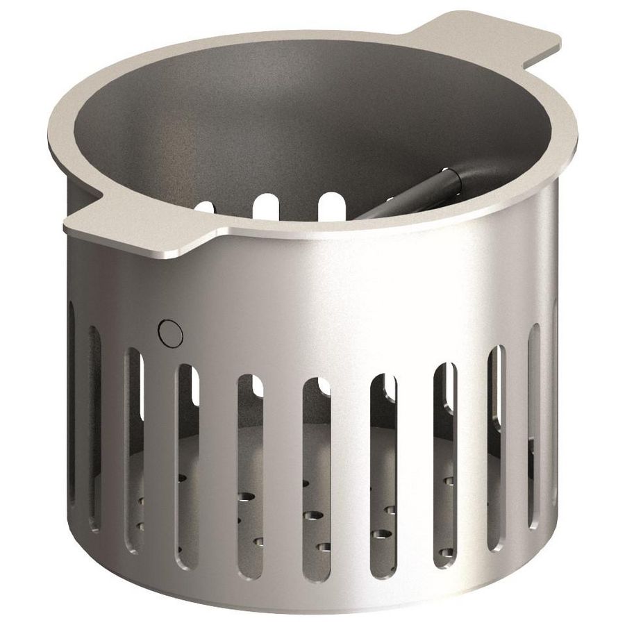 Zeef rvs tbv onderuitloop 110mm