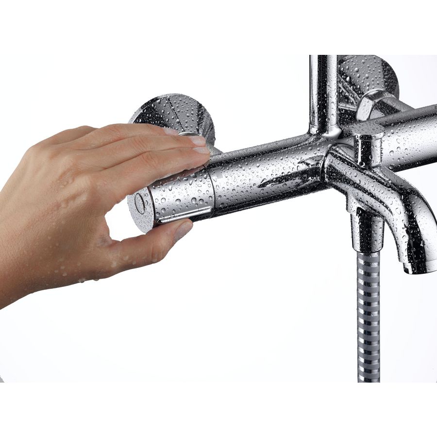Vernis Blend Showerpipe+badthermostaat