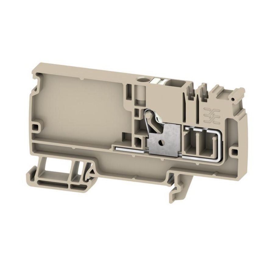 Doorvoer klem p.PUSH IN beige d.beige 6mm² 41 VVE=20