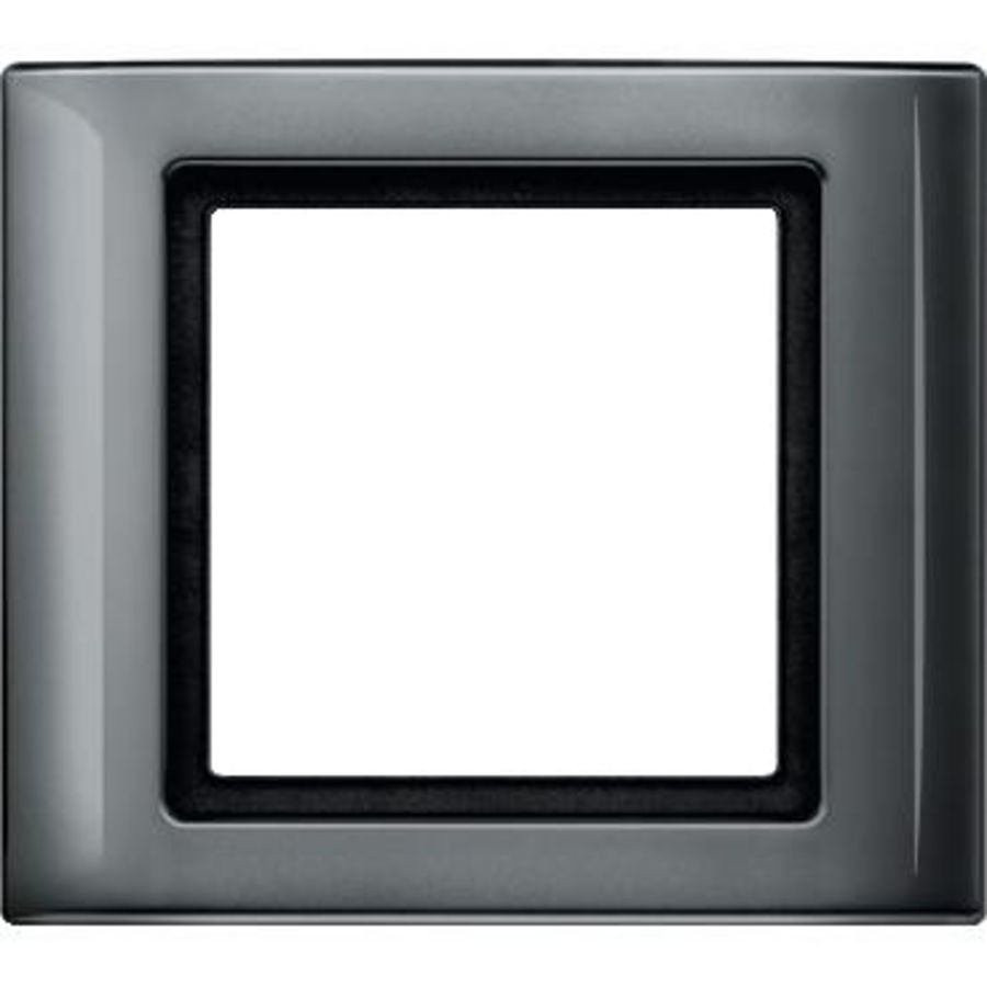 Afdekraam 1-voudig Antraciet IP44 Aquadesign