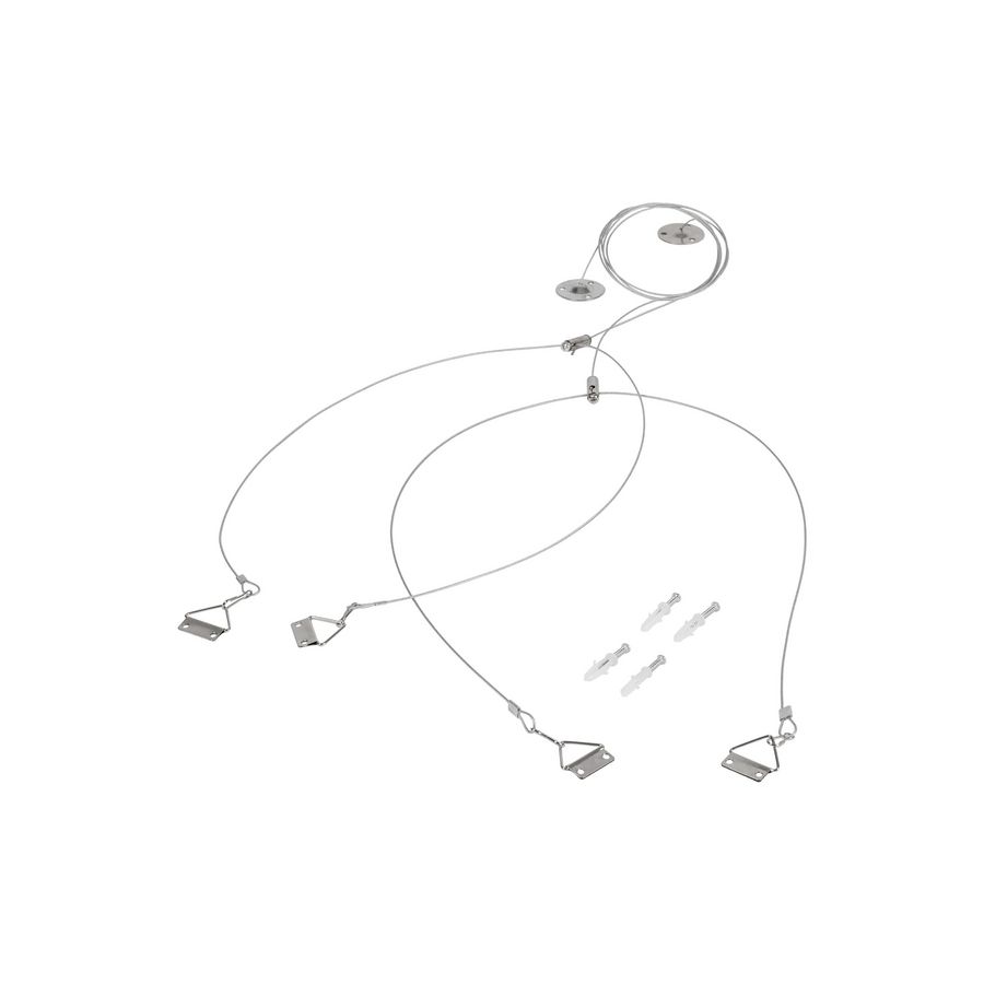 Pendelset 2 x staalkabel150 cm Ecopanel 595 & 620mm 40000066